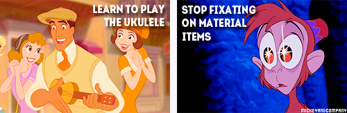 mickeyandcompany:  Disney-inspired New Year’s resolutions (adapted from Oh My Disney) 