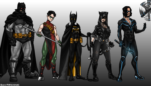 Bat Family redesing, I made it based on my old drawings.Hope you like it :)