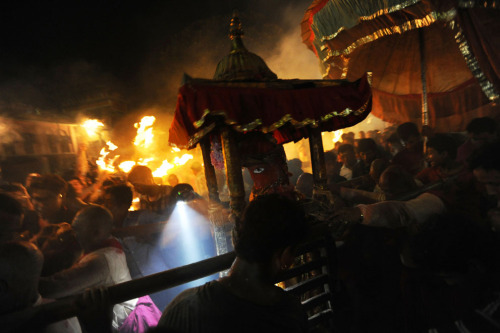 Rato Matsyendranth procession, Nepal