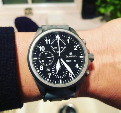 Instagram Repost
bobbylegs_loves_watches  Nice to have a proper German tool watch back in the collection [ #damasko #monsoonalgear #chronograph #watch #toolwatch ]