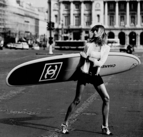 Karolina Kurkova by Peter Lindbergh Harper’s Bazaar January 2003