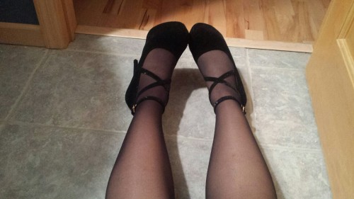 Porn New shoes!  Trying them on with different photos