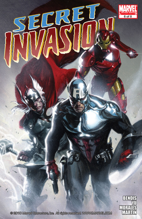 brianmichaelbendis:  Secret Invasion #1-8 by Gabriele Dell’Otto http://www.comixology.com/Secret-Invasion/comics-series/1541