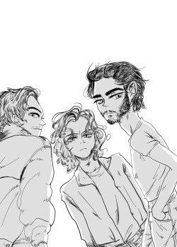 thrina:  Louis, Harry, and Zayn (loosely