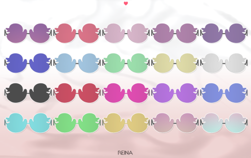 Reina_TS4_ Duck translucent sunglasses✔ TERMS OF USE !* New mesh / All LOD* No Re-colors without per