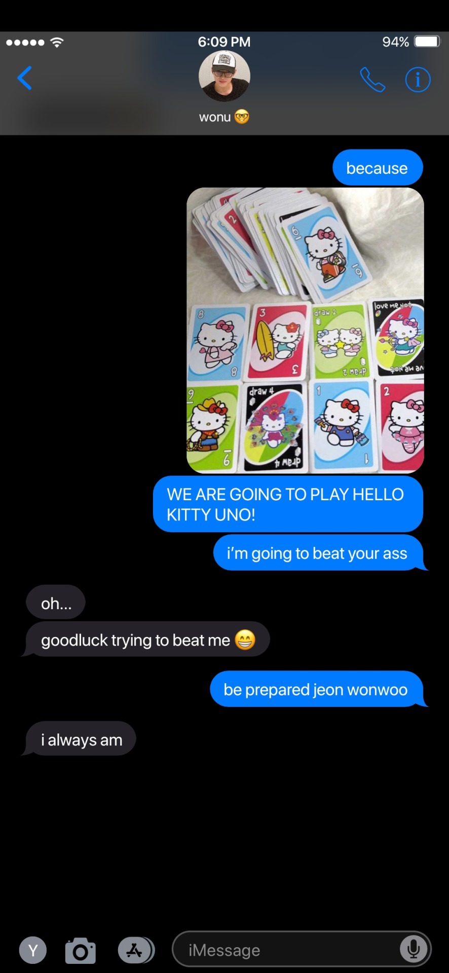 Bf Texts With Seventeen! Hyung Line