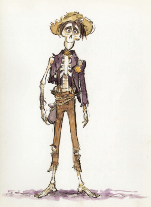 scurviesdisneyblog:Character designs by Daniela Strijleva from The Art of Coco