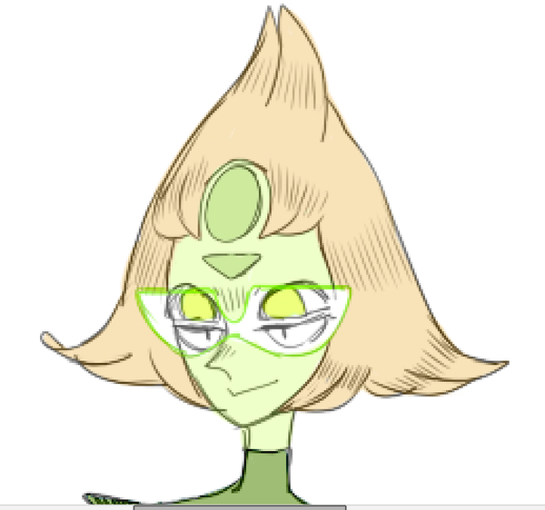 sylvaur:    I’m not super good with gem fusions, but I tried making a Perlidot