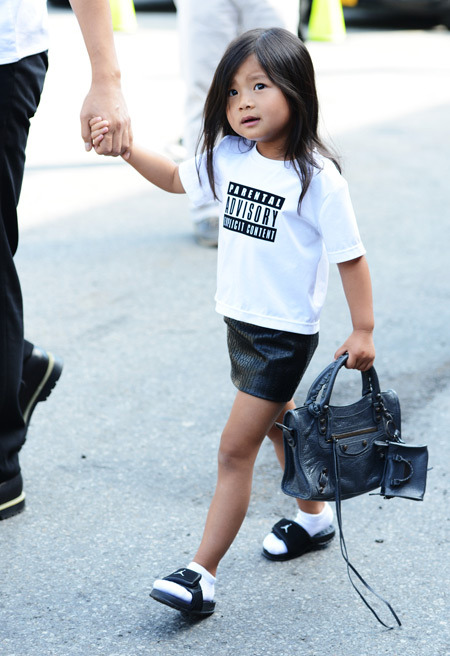 afternoonsnoozebutton:  Aila Wang, niece of Alexander Wang, is my new favorite person