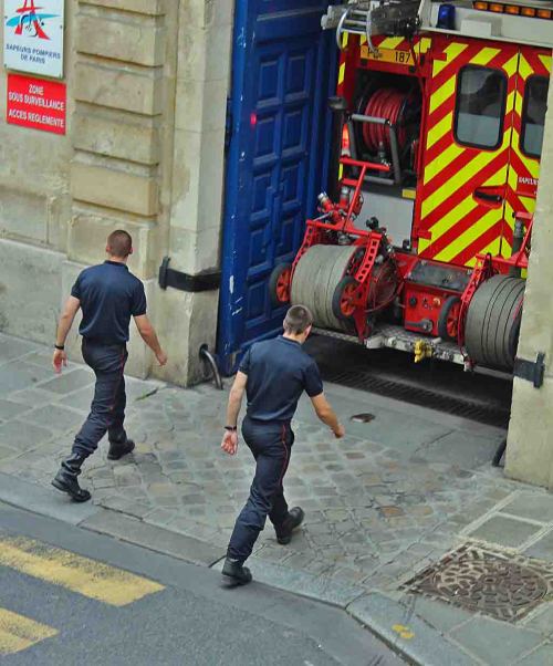 highwaytothebears:  cumslutnyc:  Holy shit, arrest me, already. Like, share, follow @ www.cumslutnyc.tumblr.com  They are not policemen !!! They are french firemen in Paris ! … We love them !