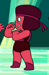 cherubgirl:  also favorite things about ruby -when her voice gets real small -her voic..e -always picking up the gf -hands are big but also smol -gives gf ridiculous nicknames -can only focus on one thing at a time look at her 