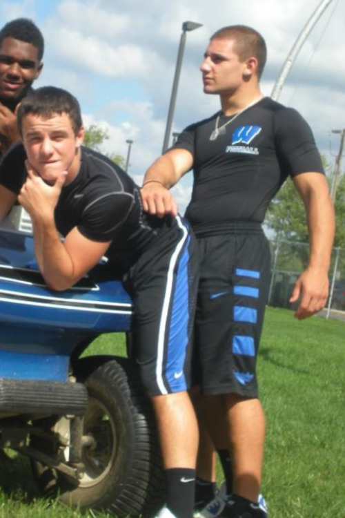 rugbysocklad:  it’s not gay, he is just practicing using his bro hole!