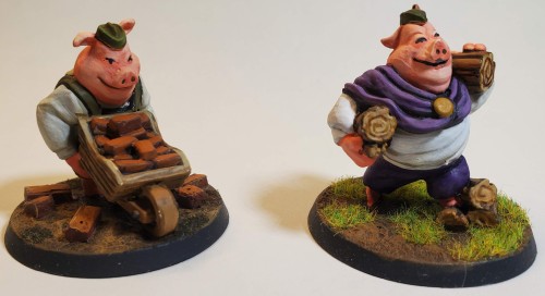 #Grimms Forest Miniatures From Recent Commission