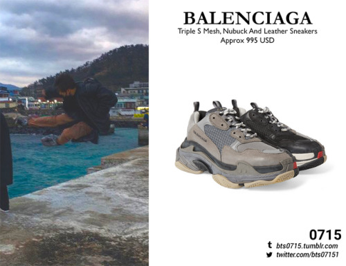 Jungkook  balenciaga Triples sneaker   Is Anybody here has a  pair balenciaga Triples sneaker   Instagram