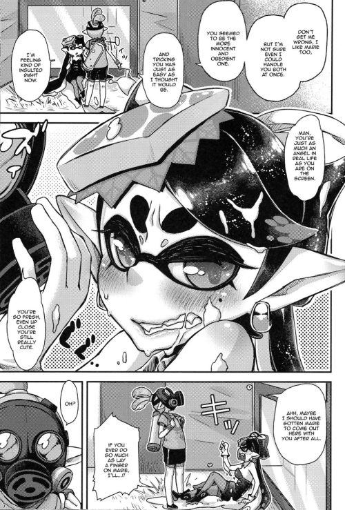  [Hanairogaeru (Kitsuneko Anko)] Ika no Seitai Chousa Houkokusho 