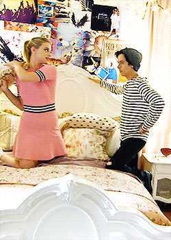 betty-and-jughead: Shots of Lili Reinhart &amp; Cole Sprouse in character as Betty &amp; Jug