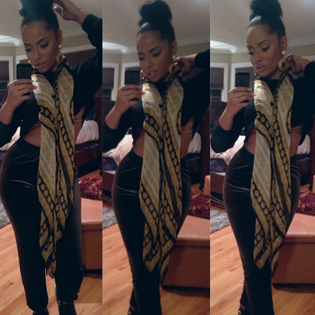 stephsdope:  Bye Steph 😑✋ lol #wtfismyproblem #nofilter #santi 👑 