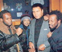 90shiphopraprnb:    Fugees and Muhammed Ali