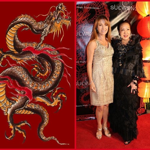 SUE WONG: ‪#‎TBT‬: CHINESE NEW YEARS PARTY 2014 AT THE CEDARS WITH ACTRESS Jane Seymour My longt