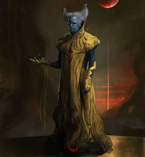 conceptartlibrary:Thor: Ragnarok- The GrandmasterMillions of years old, the Grandmaster was the firs