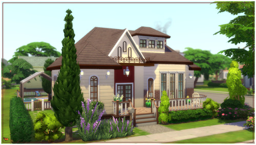 Le Nid DouilletA simple family home, no cc, playtested and fully furnished. No move objects needed.I