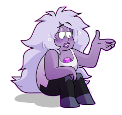 spacechunky: Purple buddy 