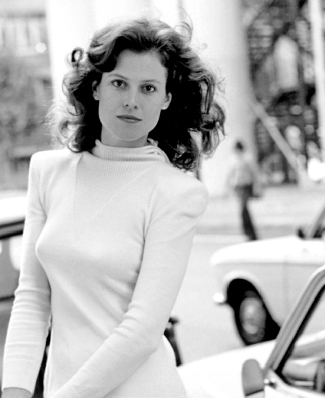 Sigourney Weaver, New York, 1980s.