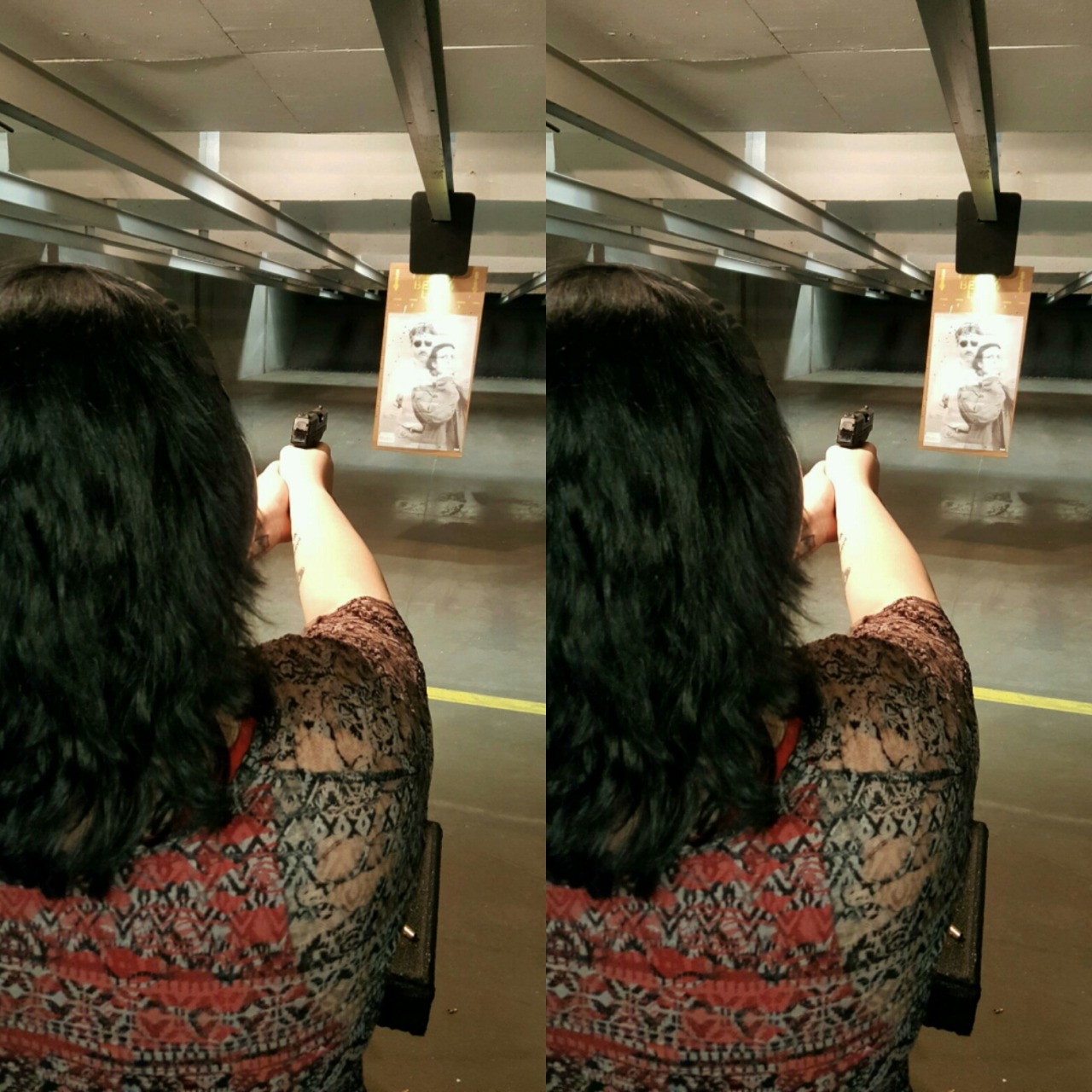 suicideangelkitten:  I want to shoot a gun again. Pew pew!  I love when women shoot