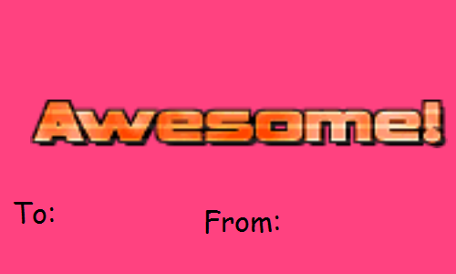 hopebiscuit:  cyanblur:  i have found my true calling in life give these to all your friends!  Everyone gets a jammin’.