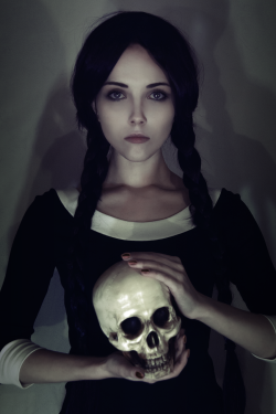 angelophile:  Wednesday Addams by Helen-Stifler on