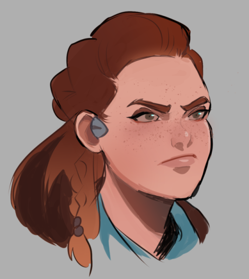 i just wanna get really good at drawing aloy 