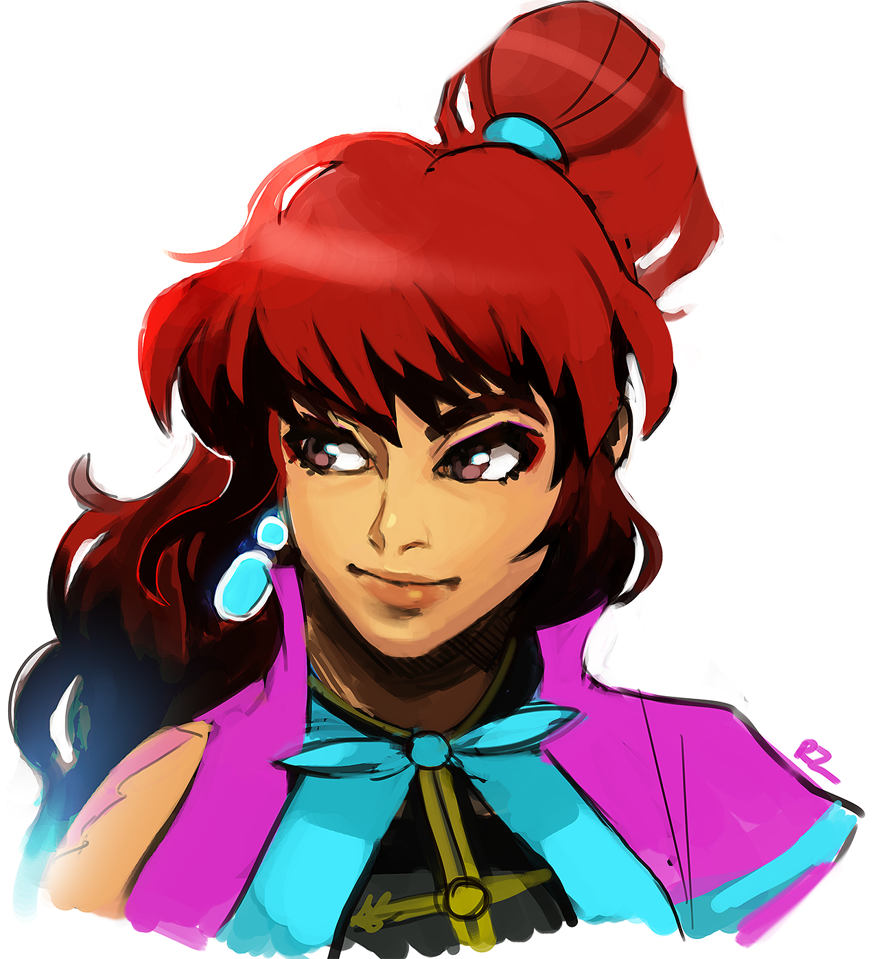 rzstudio:  Quick digital doodle of the official Kim Wu from KI Season 3 :). Been