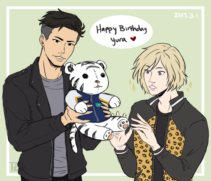 sh4dowdraws:  Happy Birthday Yuri! I’m just a tiny bit late with this but I finally