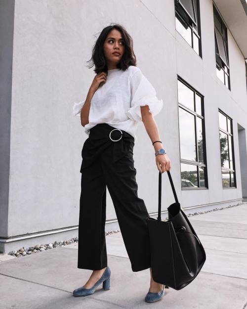 zafulfashion:@luxeandlinen urban fashion look with zaful  【Shop the pants here】  @zafulfashion