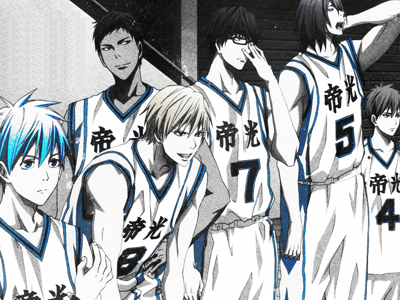 tenimuhou:  Kiseki no Sedai in Blue 