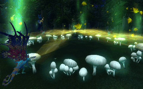 travellerofazeroth:  The Faerie Ring. The Whispering Forest, Tirisfal Glades. Eastern
