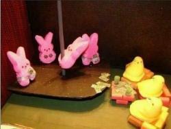 it-was-funny-to-me:What peeps do the other