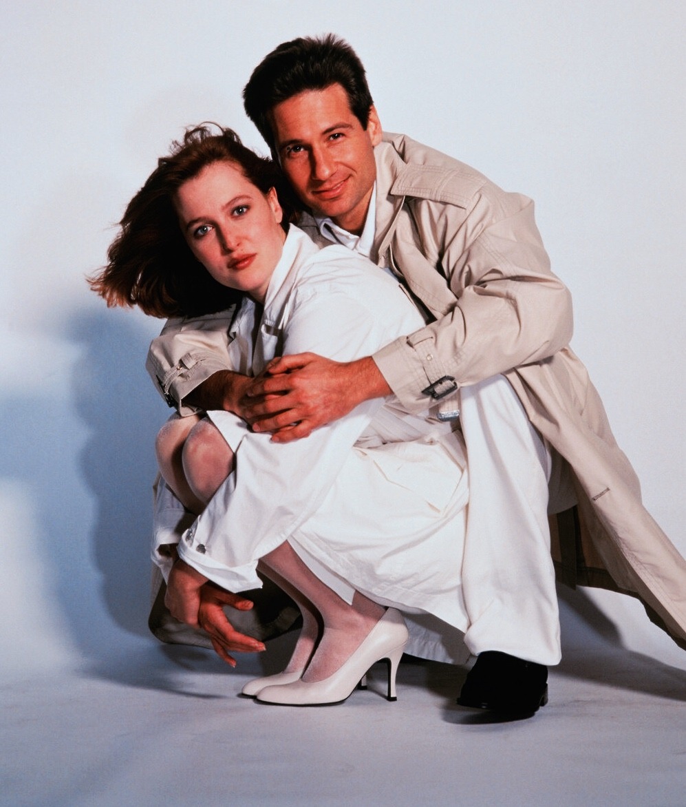 xfiles-behind-the-scenes: And how will [David Duchovny] celebrate the big day?“Shooting