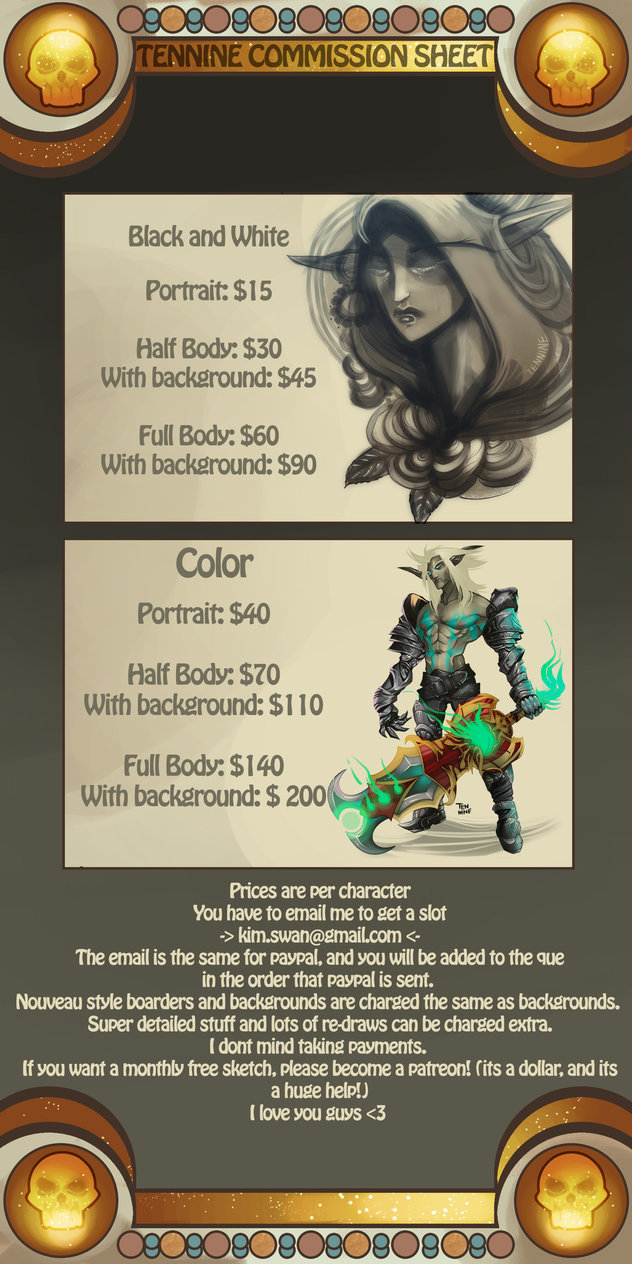 tennine: 3 slots open!