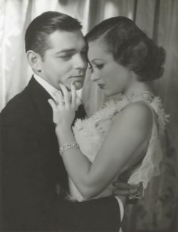 Clark Gable and Joan Crawford for Dancing