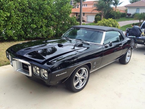 hotrodzandpinups:  The 69 Bird convertible, 400 factory air ….its out of the garage after 2 years