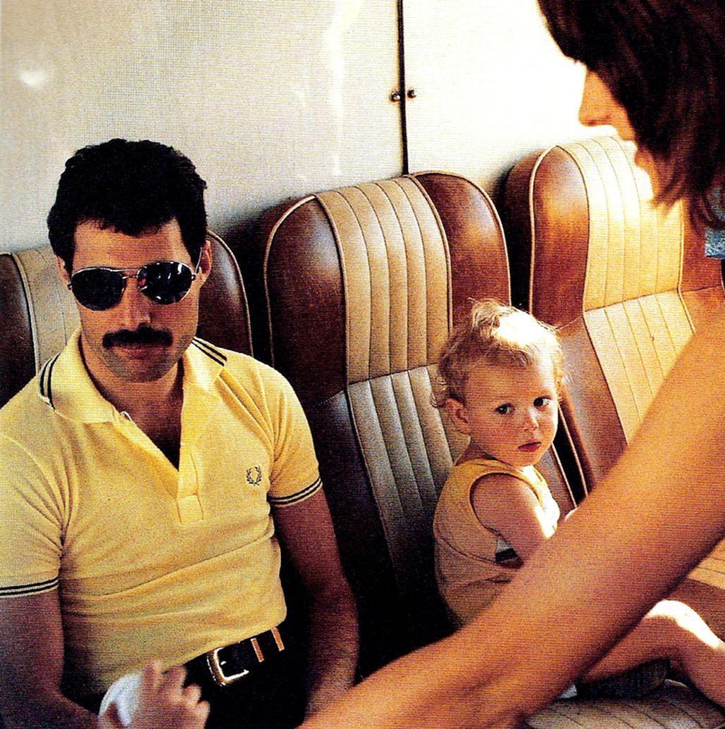 Freddie Mercury With Children