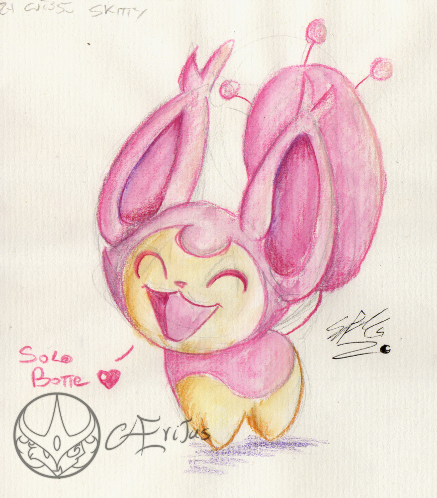 aeritus-art:  A few of watercolor practice I made on NovemberPOKYMANZby Aeritus 