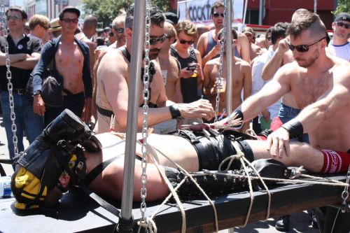 mrsleather: The Mr. S Leather Booth at Up Your Alley Fair in SF 2014