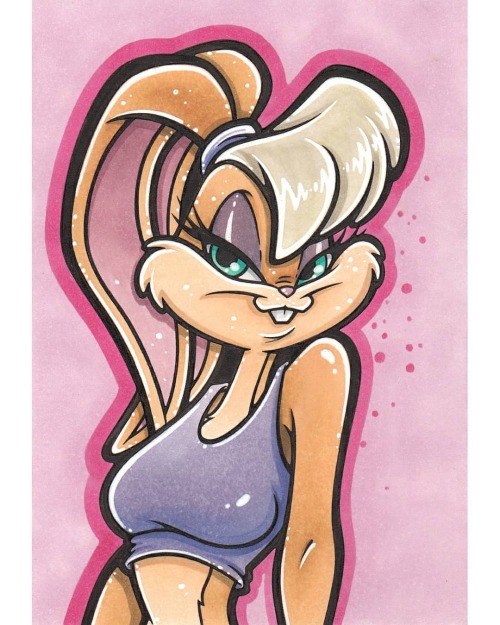 “Don’t ever call me doll”! Fifth fanart is Lola Bunny, suggested by @tina_blackcre