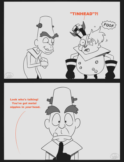 Crash Bandicoot comic idea I had&hellip; Sorry if there are pixely bits. I’m low on option