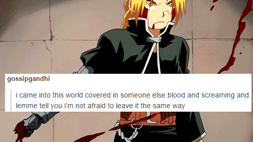 winnifredburkle:FMA + text posts: 9/ ¯\_(ツ)_/¯