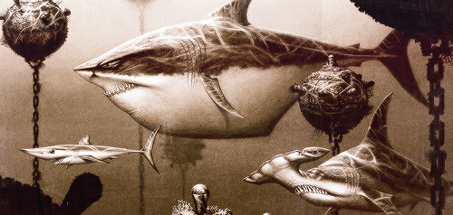 mickeyandcompany:  Concept art for Finding Nemo (adapted from Oh My Disney)