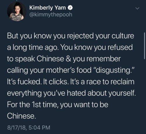 rosquesalz:kimberly yam summing up what it’s like to live as a POC kid in America and making this As