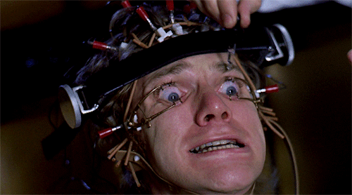 jakeledgers: Malcolm McDowell as Alex DeLarge in A Clockwork Orange (1971) dir. Stanley Kubrick